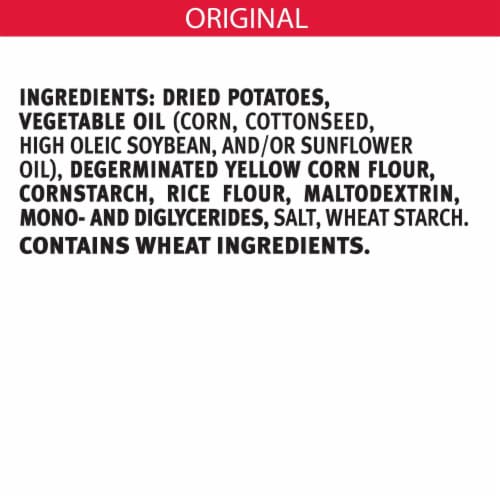 Pringles® Original Potato Crisps Chips Perspective: left