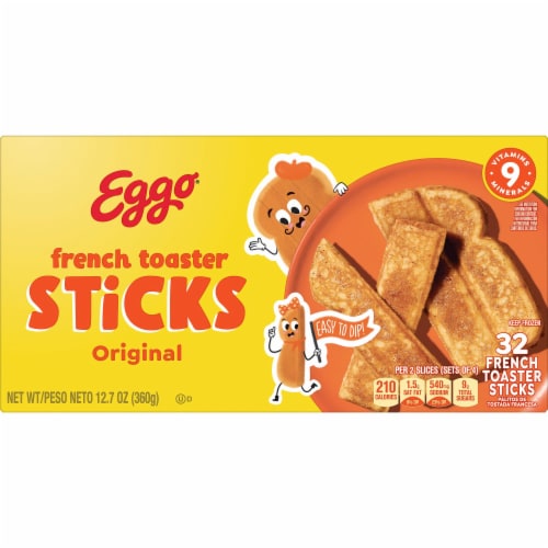 Eggo Original Frozen French Toast Sticks Perspective: left