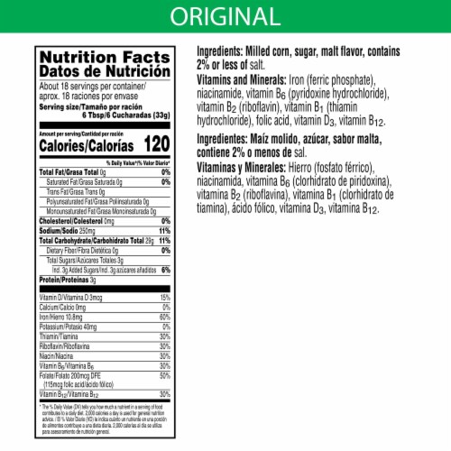 Kellogg's Corn Flakes Original Crumbs Perspective: left