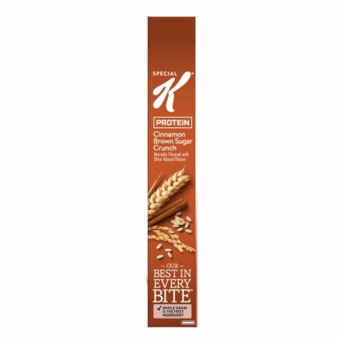 Kellogg's® Special K® Protein Cinnamon Brown Sugar Crunch Cereal Perspective: left