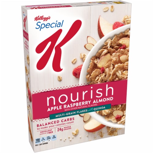 Kellogg's® Special K Nourish Apple Raspberry Almond Cereal Perspective: left