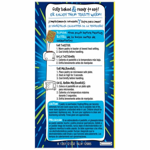 Pop-Tarts Limtied Edition Frosted Caramel Apple Toaster Pastries Perspective: left