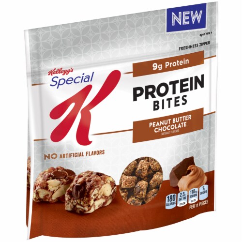 Special K® Peanut Butter Chocolate Protein Bites Perspective: left