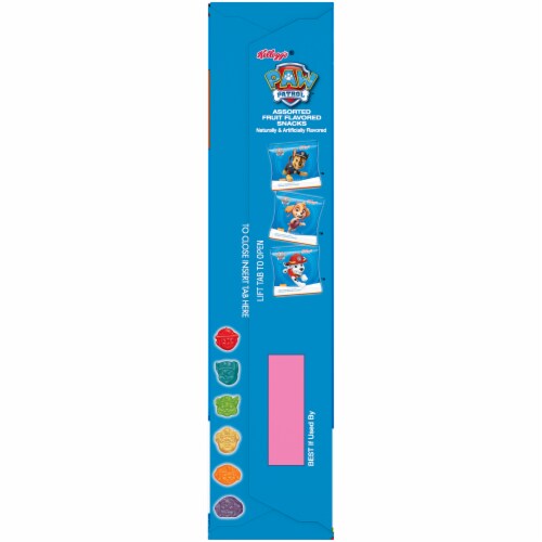 Kellogg's® Paw Patrol™ Fruit Flavored Snacks Perspective: left