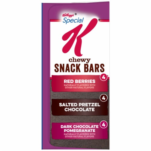 Kellogg's Special K Chewy Snack Bars Variety Pack 12 Count Perspective: left