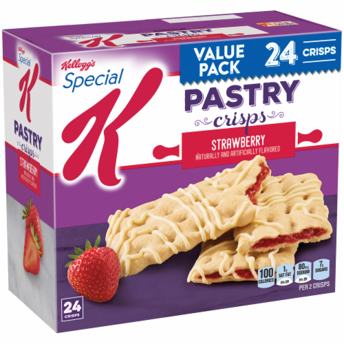 Kellogg's Special K Strawberry Pastry Crisps Value Pack Perspective: left