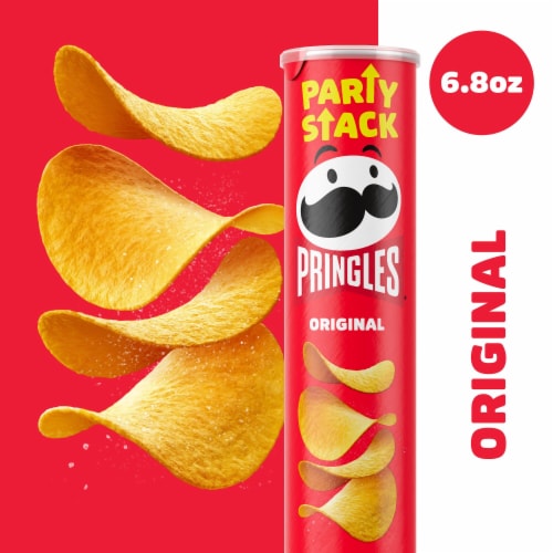 Pringles® Original Party Stack Potato Crisps Chips, 6.8 oz - Kroger