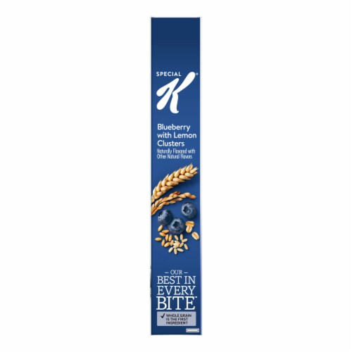 Kellogg's® Special K Blueberry with Lemon Clusters Cereal Perspective: left