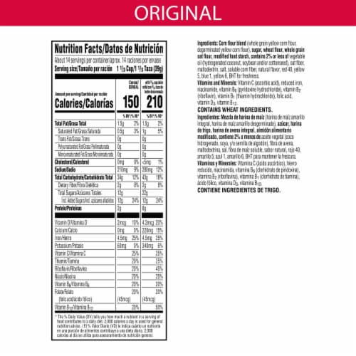Kellogg's® Froot Loops Family Size Cereal Perspective: left