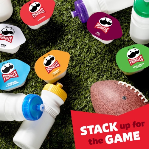 Pringles Snack Stacks Variety Pack Potato Crisps Chips Snack Packs Perspective: left