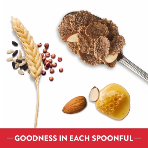 Kellogg's Special K Protein Breakfast Cereal Honey Almond Ancient Grains Perspective: left