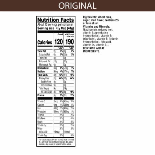 Kellogg's® All-Bran Original Cereal Perspective: left