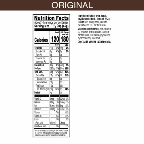 Kellogg's® All-Bran Buds Cereal Perspective: left