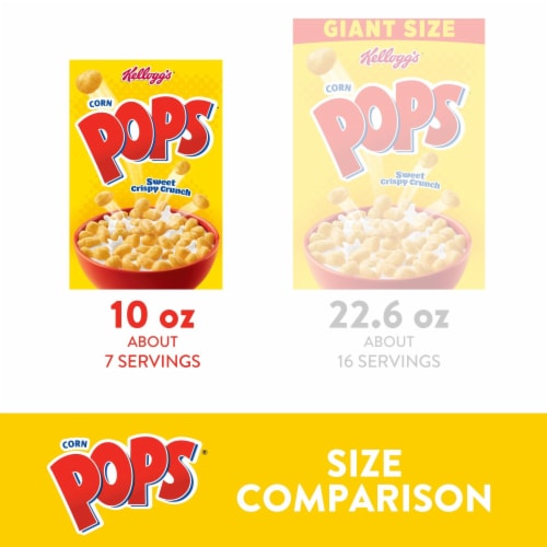 Kellogg's® Corn Pops Original Cereal Perspective: left