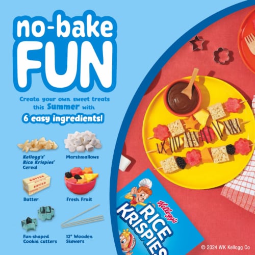 Kellogg's Rice Krispies Original Breakfast Cereal Perspective: left