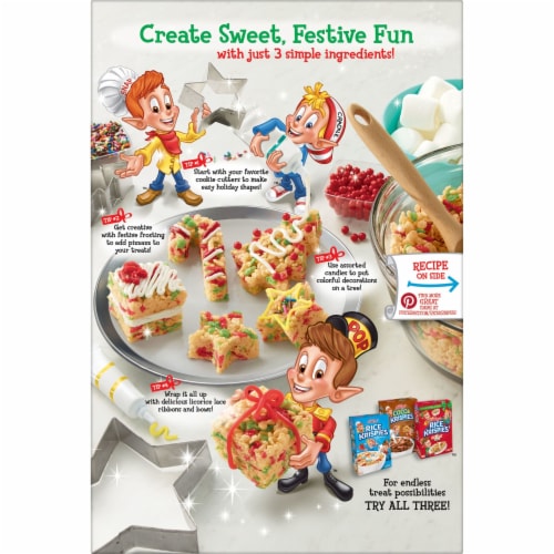 Kellogg's® Rice Krispies Holiday Colors Cereal Perspective: left