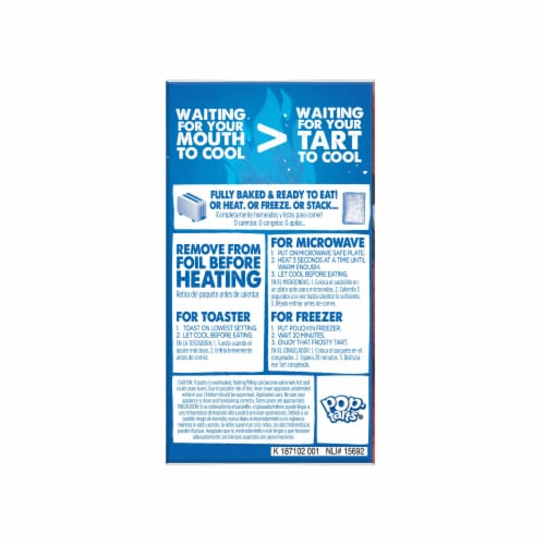 Pop-Tarts Marvel Spider-Man: Far From Home Spidey Berry Toaster Pastries 12 Count Perspective: left