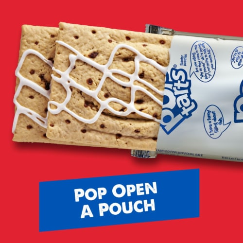 Pop-Tarts Cinnamon Roll Drizzle Toaster Pastries Perspective: left
