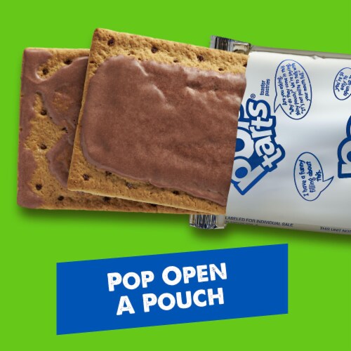 Pop-Tarts Frosted S'mores Toaster Pastries Perspective: left
