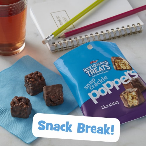 Kellogg's Rice Krispies Treats Chocolatey Crispy Marshmallow Squares Perspective: left
