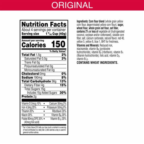Kellogg's® Froot Loops Jumbo Snax Cereal Perspective: left