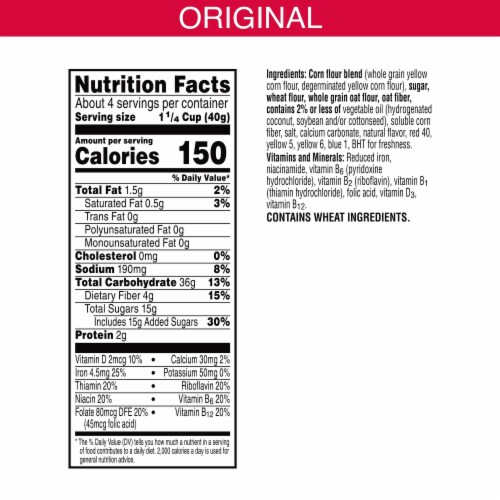 Kellogg's® Froot Loops Jumbo Snax Cereal Perspective: left