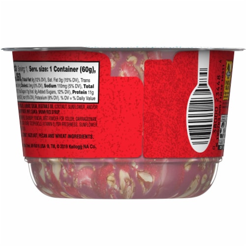 Kellogg's joybol Granola Smoothie Bowl Strawberry Almond with Quinoa Perspective: left