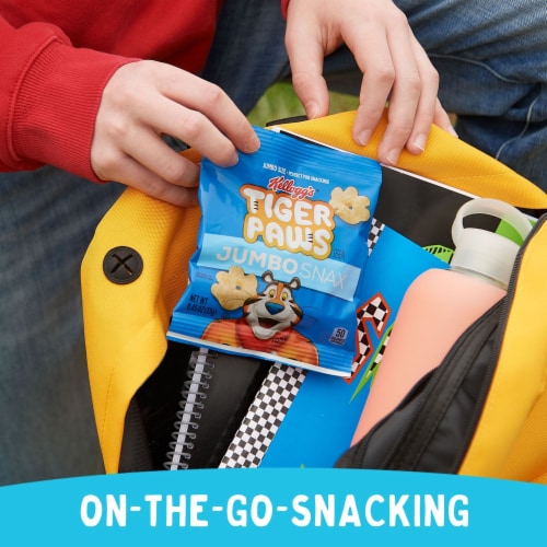 Kellogg's® Tiger Paws Jumbo Snax Cereal Perspective: left