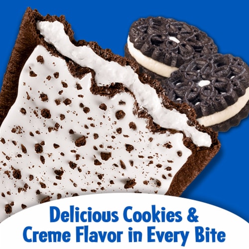 Pop-Tarts Toaster Pastries Cookies and Creme Perspective: left