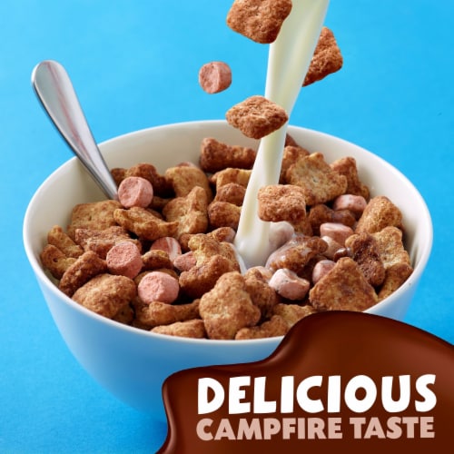 Kellogg's Smorz Original Breakfast Cereal Perspective: left