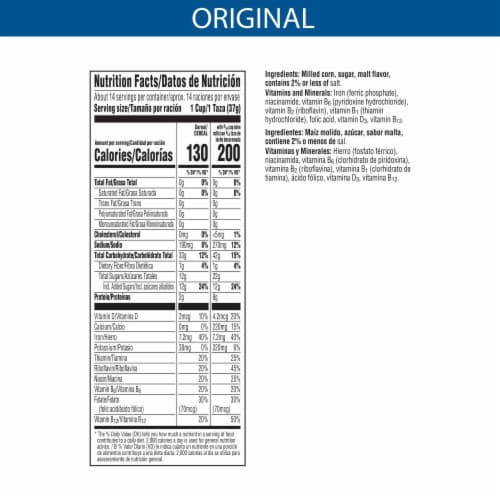  Frosted Flakes Breakfast Cereal, 8 Vitamins and Minerals, Kids  Snacks, Large Size, Original, 19.2oz Box (1 Box)