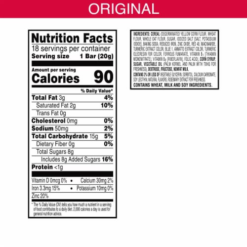 Kellogg's® Froot Loops Original Value Pack Cereal Bars Perspective: left