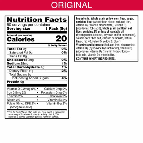 Kellogg's Froot Loops Jumbo Snax Original Cereal Snacks Perspective: left