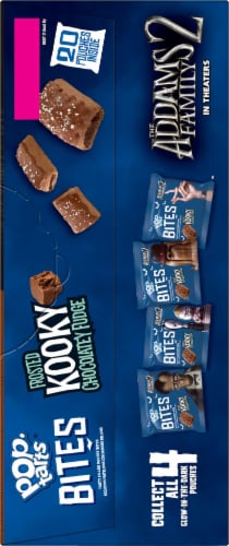 Pop-Tarts Frosted Kooky Chocolatey Fudge Filled Pastry Bites Perspective: left