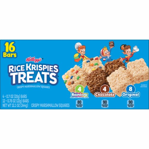 Rice Krispies Treats Variety Pack Marshmallow Snack Bars Perspective: left