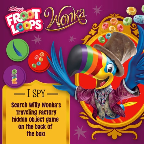 Kellogg's® Froot Loops Berry-licious Cereal Perspective: left