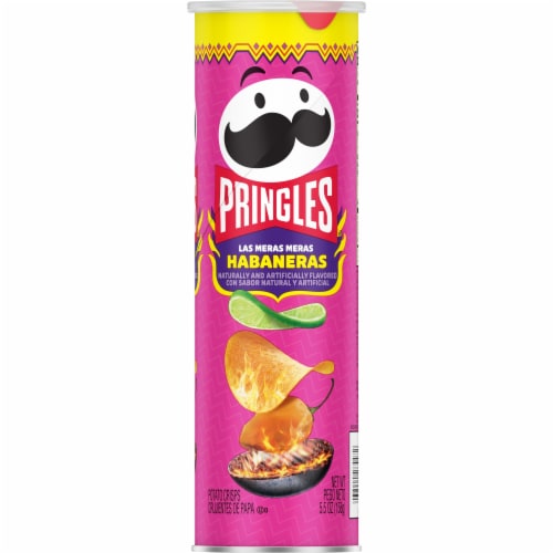 Pringles® Las Meras Meras Habaneras Potato Crisps Perspective: left