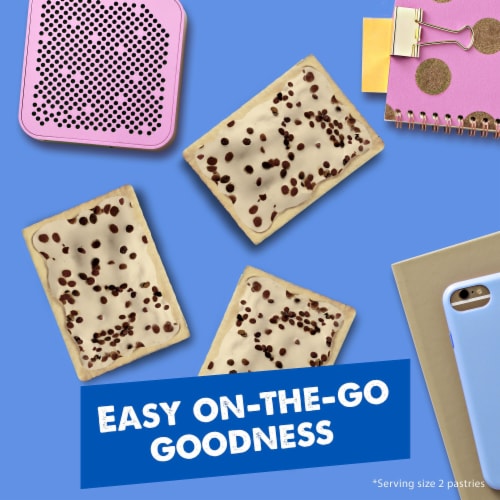 Kellogg's Pop-Tarts Frosted Chocolatey Chip Pancake Toaster Pastries Perspective: left