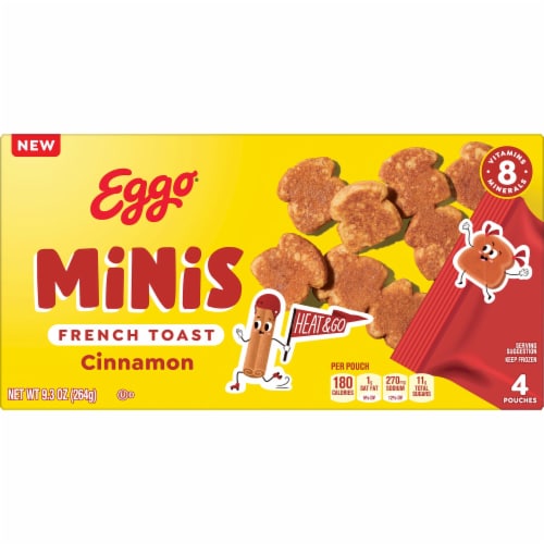 Eggo® Minis Cinnamon Frozen French Toast Perspective: left