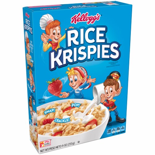 Kellogg's Rice Krispies Cereal Perspective: left