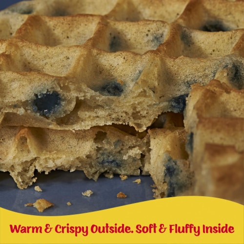 Kellogg's® Eggo® Blueberry Family Pack Frozen Waffles Perspective: left
