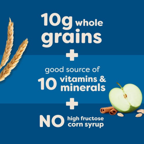 Nutri-Grain® Apple Cinnamon Breakfast Bars Perspective: left