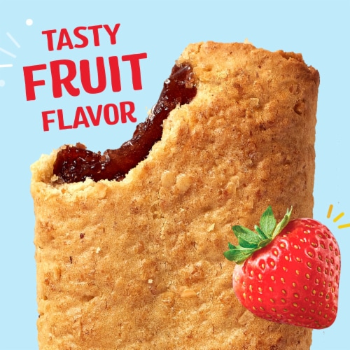 Kellogg's Nutri-Grain Strawberry Breakfast Bars Perspective: left