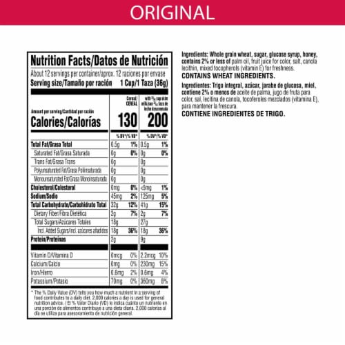 Kellogg's® Honey Smacks Large Size Cereal Perspective: left