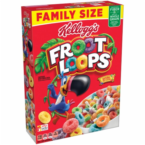 Froot Loops Cereal Family Size, 21.7 oz - Kroger