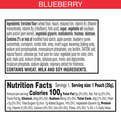 Special K® Bar Blueberry Pastry Crisps Perspective: left