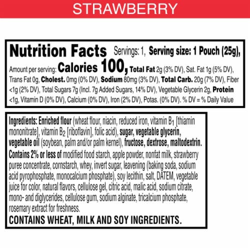 Special K® Bar Strawberry Pastry Crisps Perspective: left