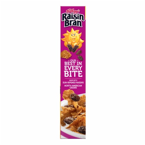 Kellogg's® Raisin Bran Family Size Cereal Perspective: left