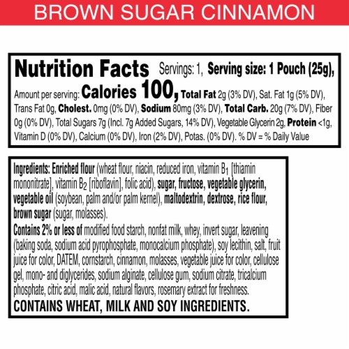 Special K® Bar Brown Sugar Cinnamon Pastry Crisps Perspective: left