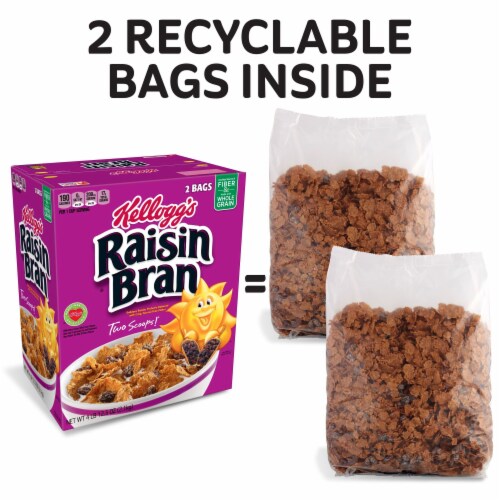 Kellogg's® Raisin Bran Bag Cereal, 76.5 oz - Foods Co.